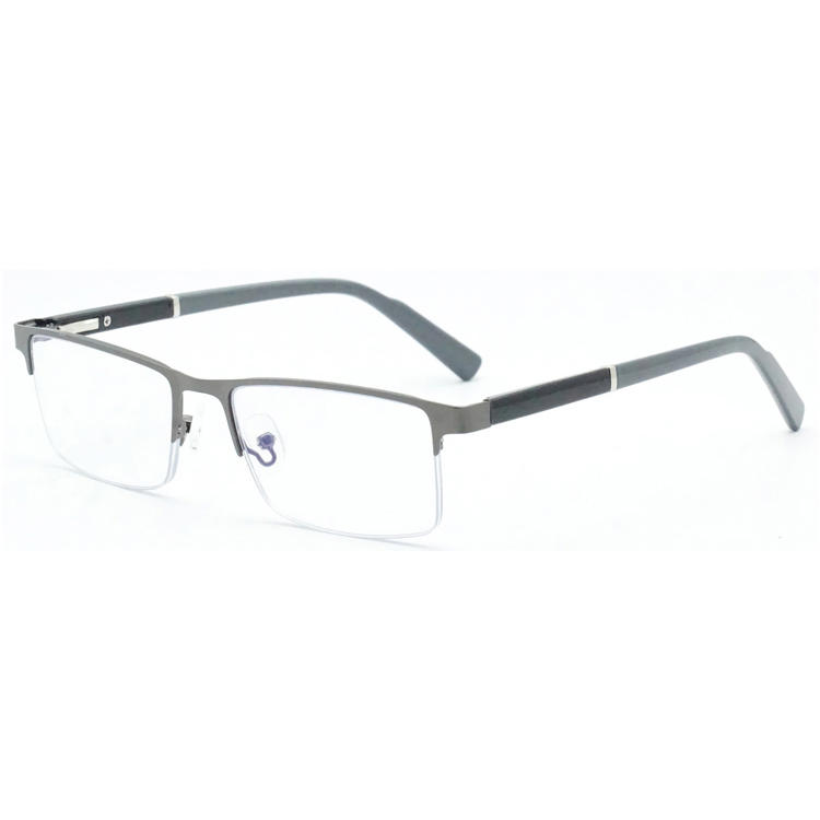 Dachuan Optical DRM368035 China Supplier Browline Metal Reading Glasses With Plastic Legs (14)
